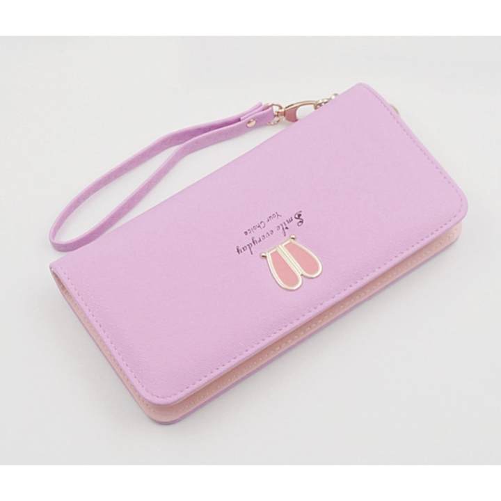 goodlife กระเป๋าสตางค์ใบยาว กระเป๋าเงินผู้หญิง กระเป๋าตังตามวันเกิด รุ่น (ดำ)