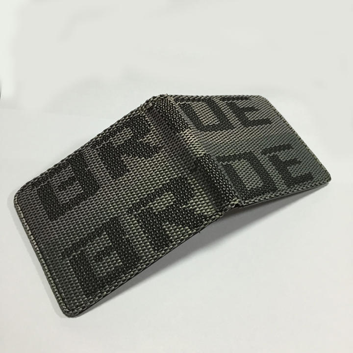 JDM Bride Racing Fabric Bifold Wallet