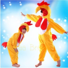 Kids Clothing Chicken Hen ชุดแฟนซี ชุดแฟนซีเด็ก ชุดไก่ ชุดแม่ไก่ จั๊มสูทเด็ก ชุดแฟนซีเด็ก ชุดไก่ เสื้อผ้าเด็ก รุ่น ชุดสัตว์ Hen Chicken (สีเหลือง)