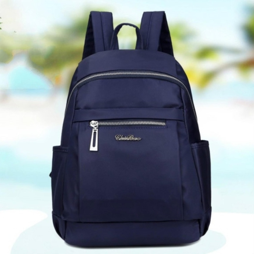 Korea Best Style กระเป๋าสะพาหลัง ผู้หญิง ผ้ากันน้ำ สไตล์เกาหลี รุ่น D003-1B(สีน้ำเงิน) Korea Best Style กระเป๋าสะพาหลัง ผู้หญิง ผ้ากันน้ำ สไตล์เกาหลี รุ่น D003-1B(สีน้ำเงิน)