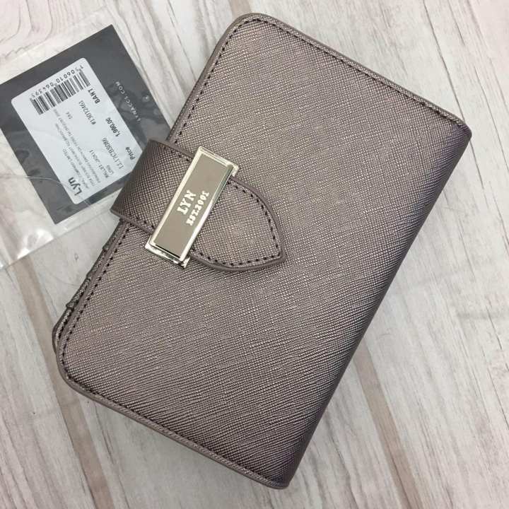 LYN Jackie Short Wallet (Silver)