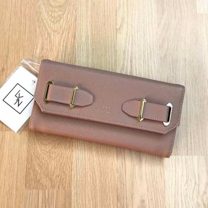 LYN REFLECTION SUMMER WALLET (สีนู้ด)