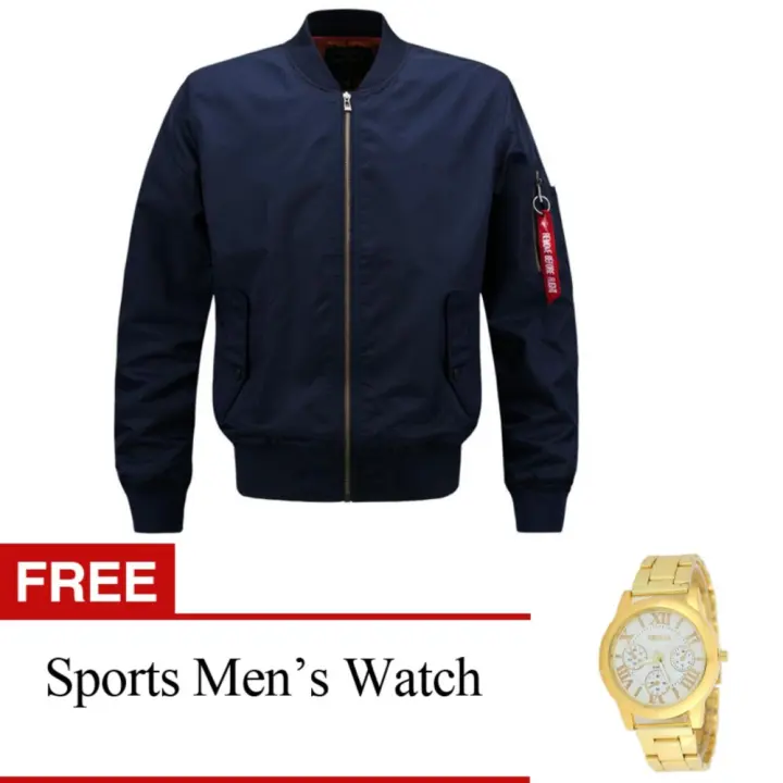 mens sports bomber jacket