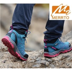 รองเท้าเดินป่า รองเท้าเดินป่า ปีนเขา รองเท้าลุยป่า กันน้ำ รองเท้าเดินป่าผู้หญิง Merrto รุ่น 8628