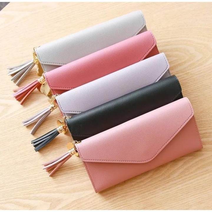 miss fashion korea กระเป๋าสตางค์ใบยาว กระเป๋าเงินผู้หญิง กระเป๋าตังตามวันเกิด รุ่น 088