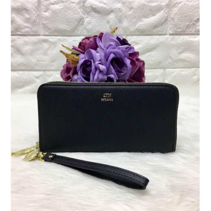 New arrival !!! LYN Coin Continetal Zip Long Wallet