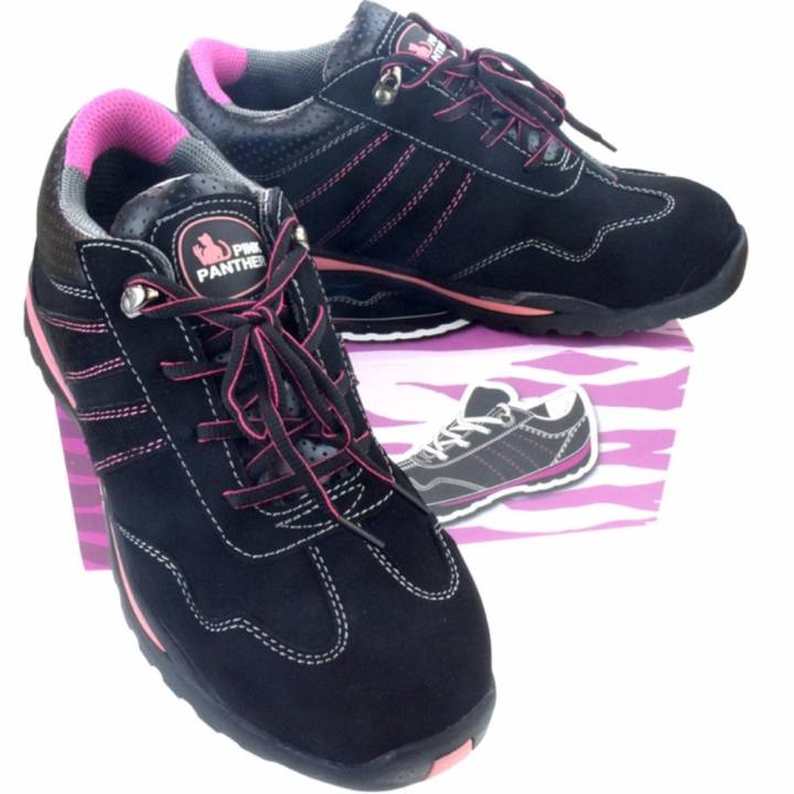 PANTHER PINK : รองเท้าเซฟตี้ผู้หญิง น้ำหนักเบา ทรงสปอร์ต กันกระแทก 200 จูล