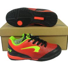 รองเท้ากีฬา รองเท้าฟุตซอลเด็ก Kronos KFWJ-6026 ดำส้ม