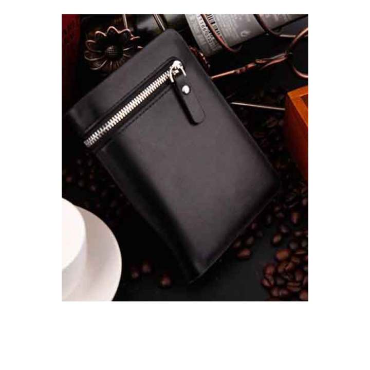 Shop Jung กระเป๋า สตางค์ ธนบัตร หนัง แบบผู้ชาย เท่ห์ เท่ห์ Zipper...