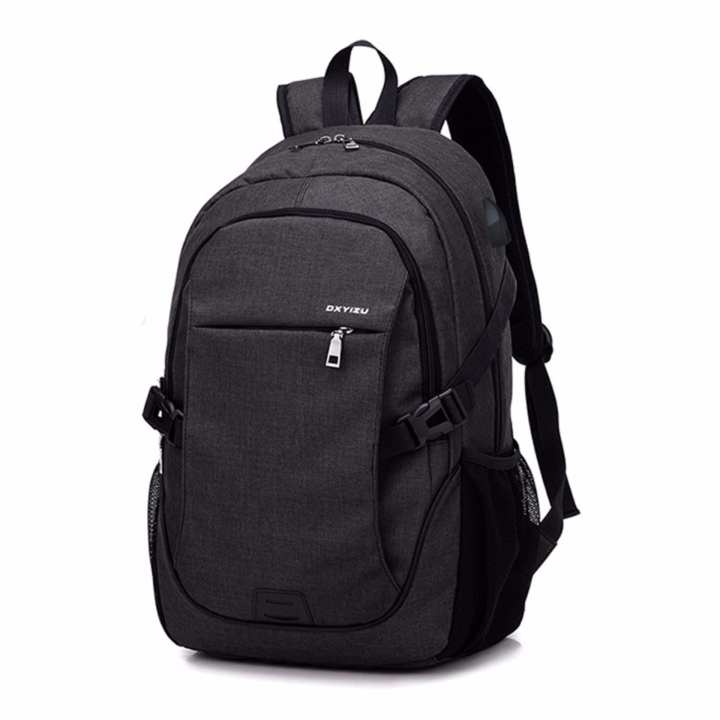 SUN กระเป๋าสะพายหลัง กระเป๋าเป้เดินทาง กระเป๋าโน๊ตบุ๊ค USB Backpack No.8699