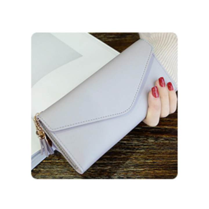 super shop กระเป๋าสตางค์ใบยาว กระเป๋าเงินผู้หญิง กระเป๋าตังตามวันเกิด รุ่น (ดำ)