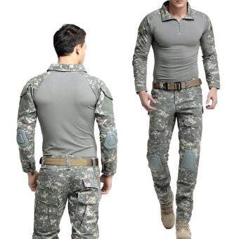 ยุทธวิธีทหาร Multicam กองทัพบกเสื้อยุทธวิธีชุดพรางกลางแจ้งการล่าสัตว์เสื้อผ้าเข่า Pads - นานาชาติเสื้อผ้าแฟชั่นเสื้อผ้าแฟชั่นแฟชั่นเสื้อสูทผู้ชาย