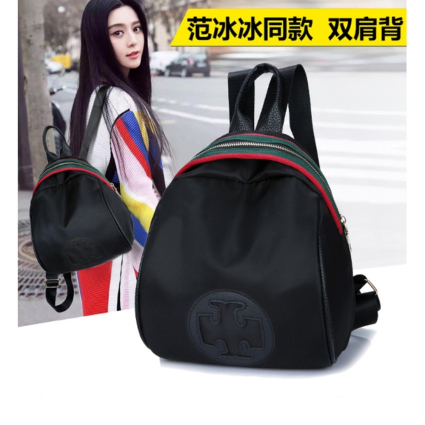 TB FASHION กระเป๋าเป้สะพายหลัง กระเป๋าสะพายหลังผู้หญิง backpack women (black)  