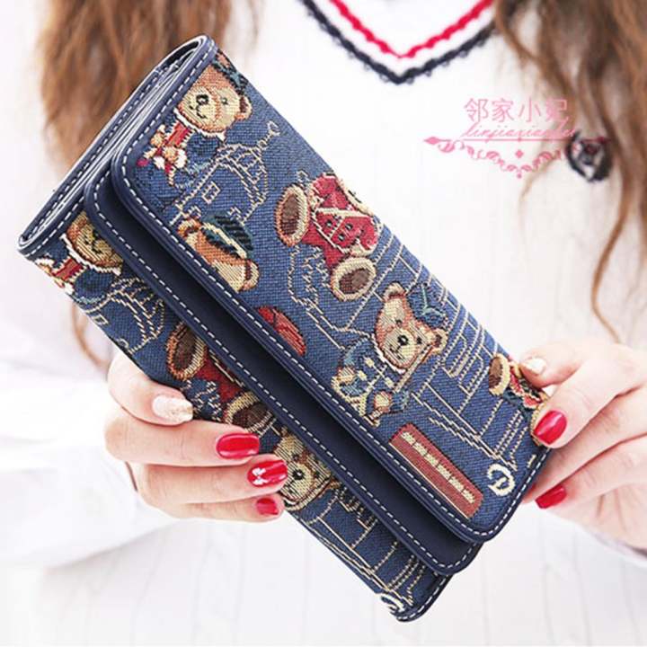 TOTO Bag กระเป๋าสตางค์ กระเป๋าเงินผู้หญิง กระเป๋าสตางค์ ใบยาว กระเป๋าสตางค์ตามวันเกิด Wallet รุ่น TW-033...