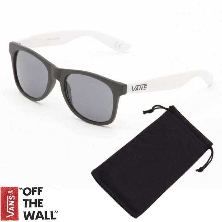 Vans แว่นกันแดด SPICOLI 4 SHADE รุ่น VN000LC0Y28 (Black/White)