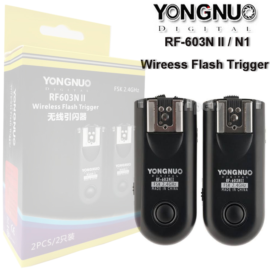 Yongnuo RF603 N II LS-2.5 / N1 FSK 2.4 GHz Radio Wirelss Flash Trigger