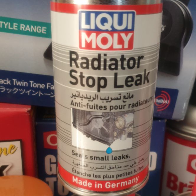 น้ำยาชะลอรอยรั่วหม้อน้ำ(Radiator Stop leak) Liquid Moly