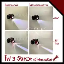 ภาพขนาดย่อของภาพหน้าปกสินค้าไฟฉายคาดหัว ซูมได้ ขนาดเล็ก High Power Headlamp รุ่น High-Power-Headlamp-00g K-102 จากร้าน crx บน Lazada ภาพที่ 7