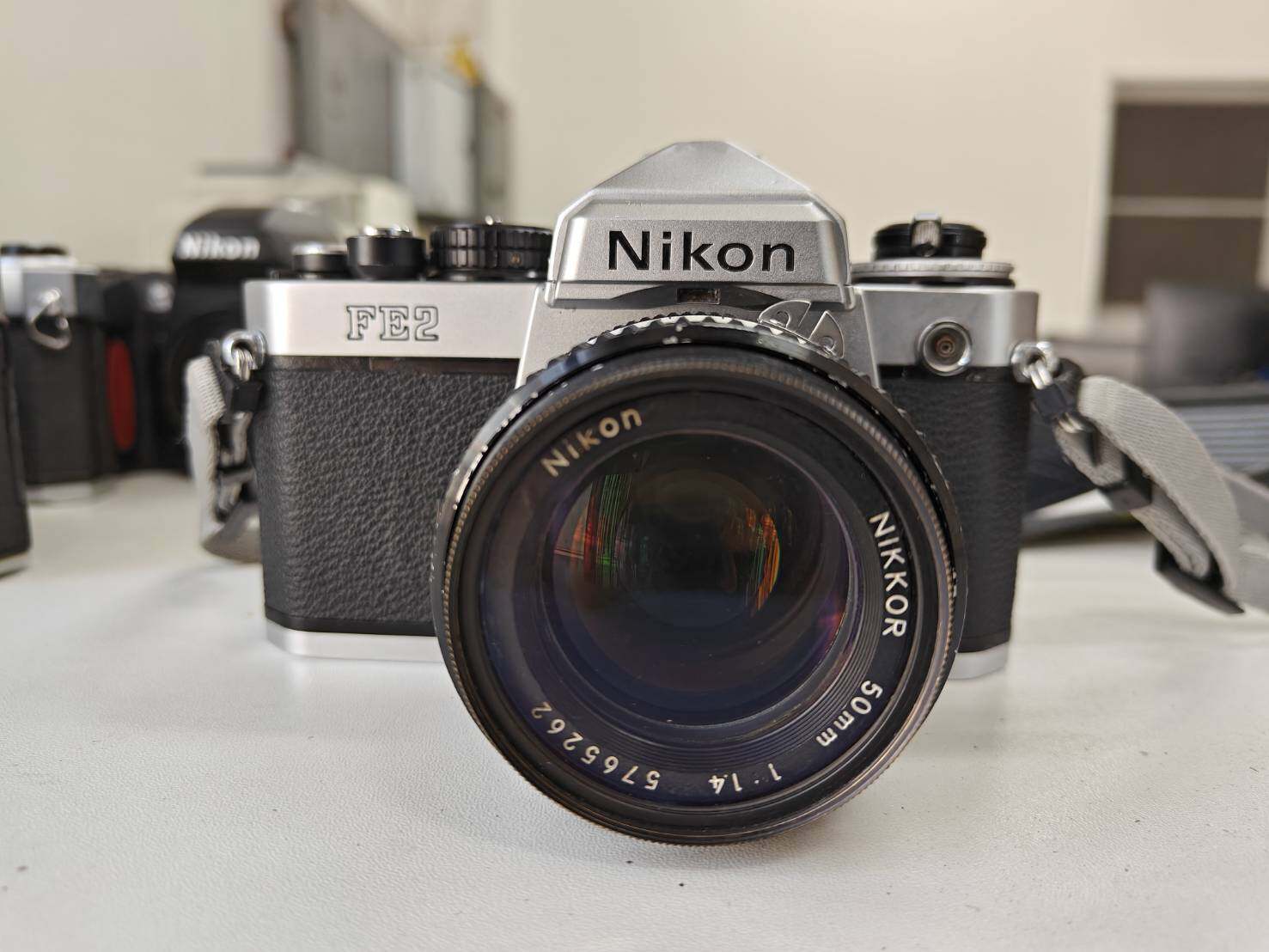  nikon fe2 nikkor ai 50mm f1 4 filmrolls