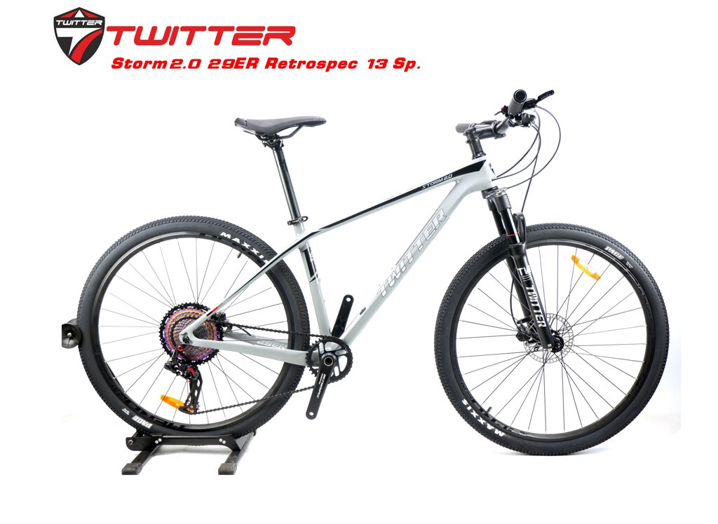 13 เกียร์ มาใหม่ จักรยานเสือภูเขาล้อ 29 นิ้ว TWI.TTER รุ่น STORM 13Sp. (2021)