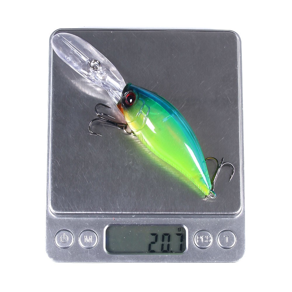 thumbnail image 2 of Hengjia 5pc Topwater Popper Fishing Lures 6.5cm 12g Crankbait Jerkbait Bass Pike 2 of 4