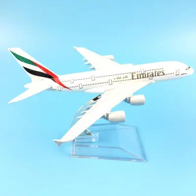 Air Emirates A380 Airlines Airplane Model Airbus 380 Airways 16cm
