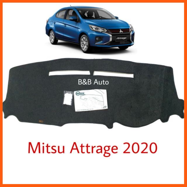 SALE พรมปูคอนโซลหน้ารถ Mitsu Attrage 2020 ยานยนต์ อุปกรณ์ภายในรถยนต์ พรมรถยนต์