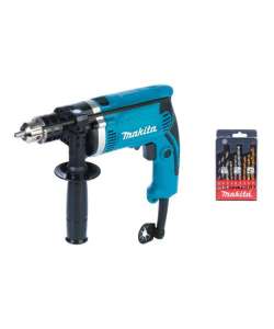 MAKITA สว่านกระแทก HP1630KSP ฟ้า-ดำ