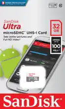 ภาพขนาดย่อของภาพหน้าปกสินค้าSANDISK Micro SD card Ultra 16GB/32GB/64GB/128GB/256GB (100MB) UHS-I, U1, เมม C10, Memory Card SD การ์ด แท้ sdcard มือถือ กล้องหน้ารถ วงจรปิด จากร้าน MemoryME บน Lazada ภาพที่ 11
