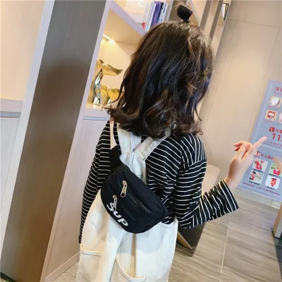 smartingbaby Children Cute Letters Print Cross-body Handbag Fashion Girls Boys Shoulder Messenger Bag