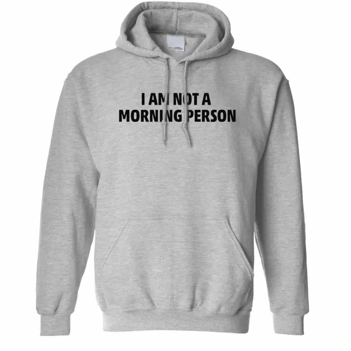 slogan hoodie