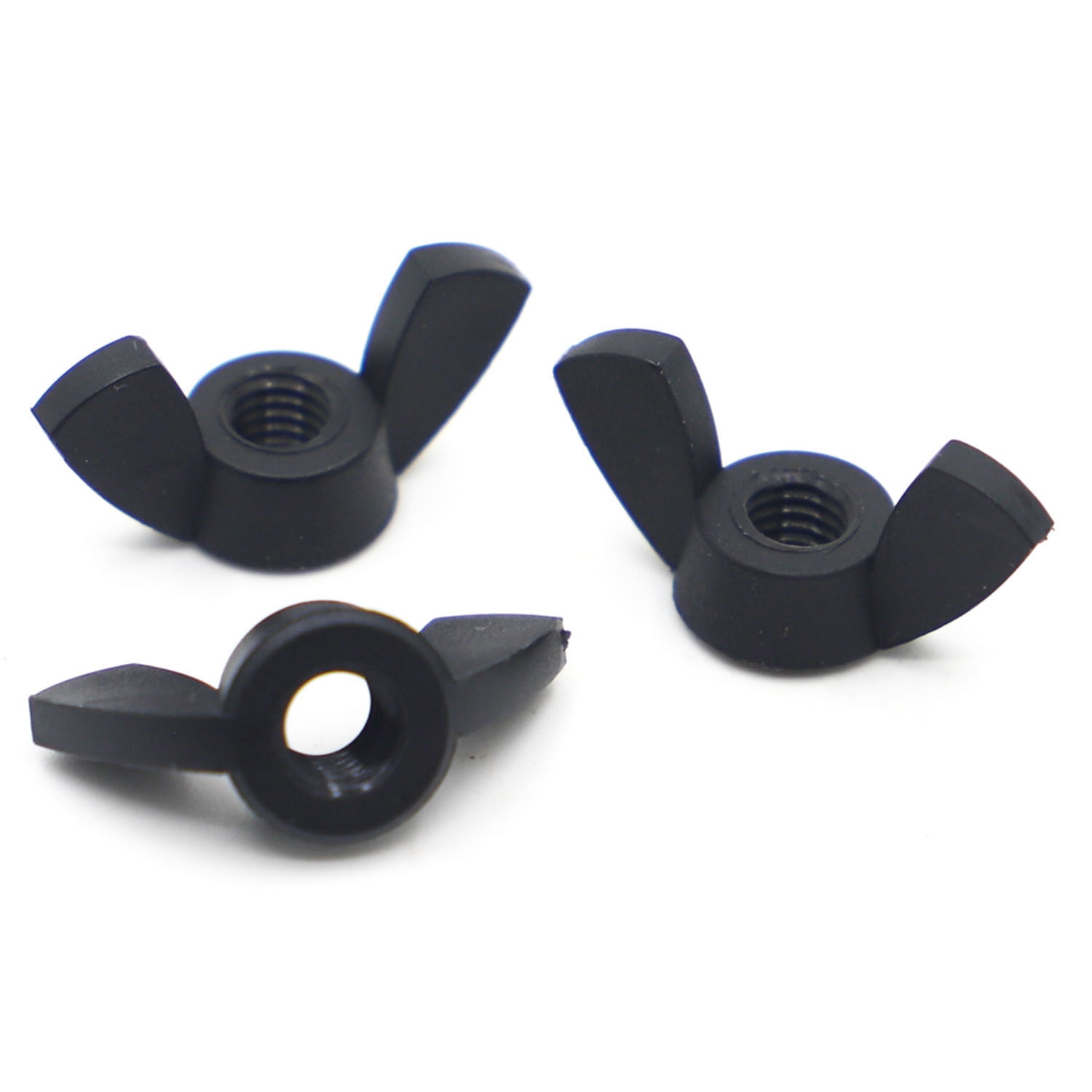DIN315 Black Nylon Plastic Nut Wingnut Butterfly Nut Ingot Wing Nuts M3