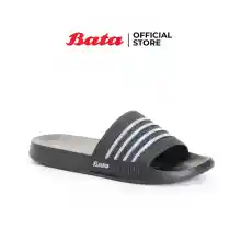 ภาพขนาดย่อของภาพหน้าปกสินค้า* * Bata MENS SLIPPERS รองเท้าเล่นน้ำสงกรานต์ รองเท้าแตะ ลุยน้ำแบบสวม ใส่ง่าย สำหรับผู้ชาย สีดำ รหัส 8616728 จากร้าน Bata บน Lazada