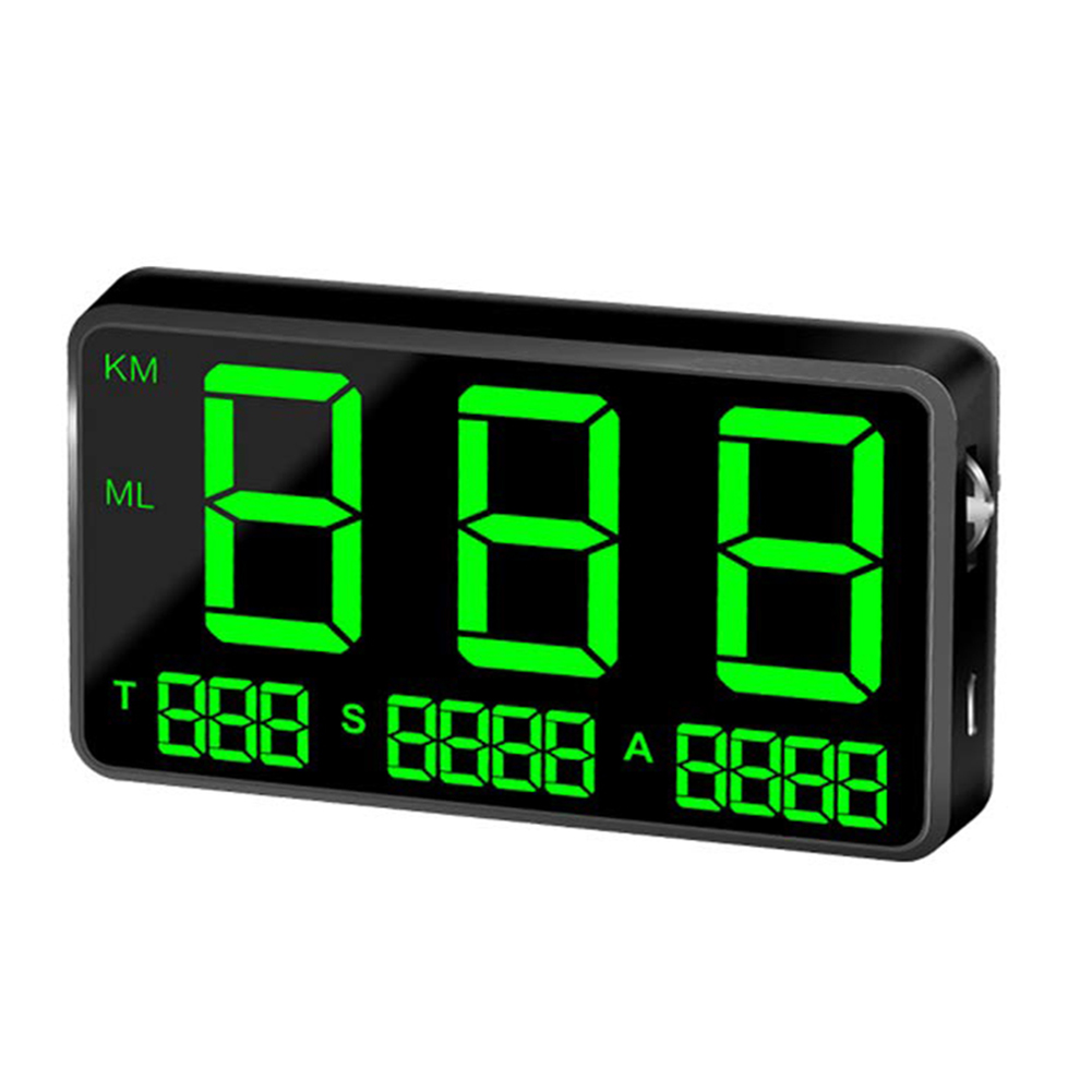 【GC】COD หน้าจอขนาดใหญ่ 4.5 GPS HUD Speedometer Head-Up Display Digital Car Speed Alarm System Universal สำหรับรถยนต์, รถบัส, รถบรรทุก