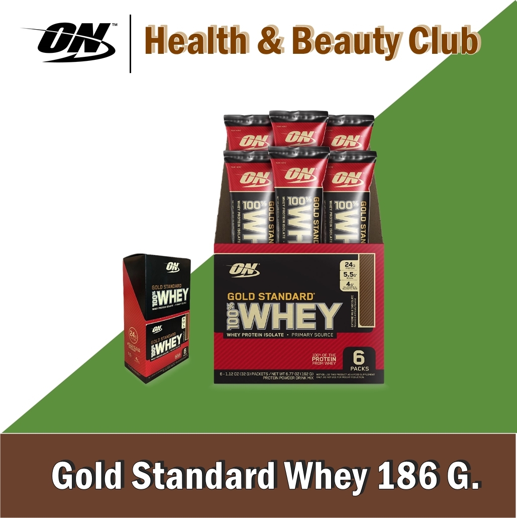 [พร้อมส่ง] Optimum Nutrition Gold Standard Whey Stick Pack 6/Carton ...