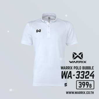 WARRIX เสื้อโปโล แขนสั้น WA-3324-ขาว-WW