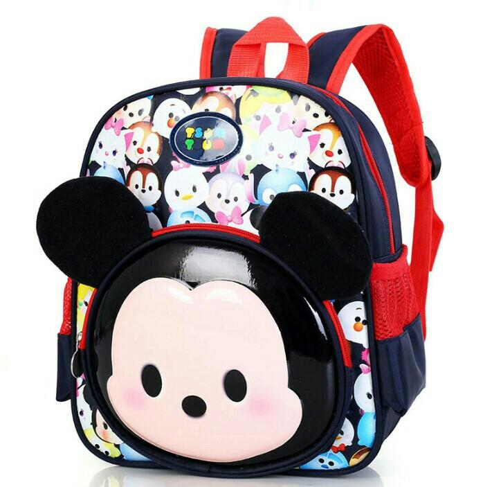 เด็กใหม่ซุปเปอร์ราคา"กระเป๋านักเรียนอนุบาล 3-5-6 ปีเด็กทารกน่ารักมิกกี้เด็กกระเป๋าสะพาย