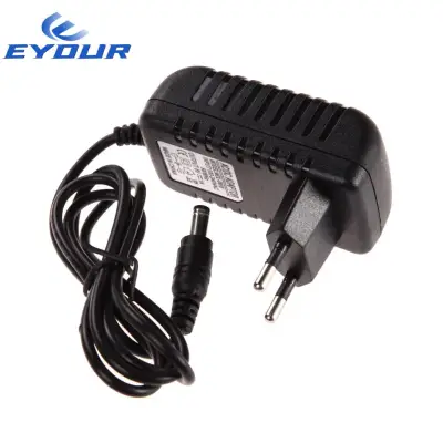 [EYOUR] AC 100-240V Converter Adapter DC 5.5 x 2.5MM 6V 1A 1000mA Charger EU Plug Switching Power Supply