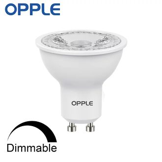 OPPLE หลอด LED หรี่แสงได้ E2 ขั้วGU10 GX5.3  7.5W 2700K 4000K 6500K 36D Dimmable  ออปเปิ้ล ไฟ led  แอลอีดีหลอดประหยัดไฟ Shining homeเปลี่ยนแทน Halogen lamp  หลอดฮาโลเจน