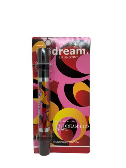 Mistine dream lip and tint [3.2g] มิสทีน ดรีม ลิป แอนด์ ติ้นท์มีสีให้เลือก 01/02/03