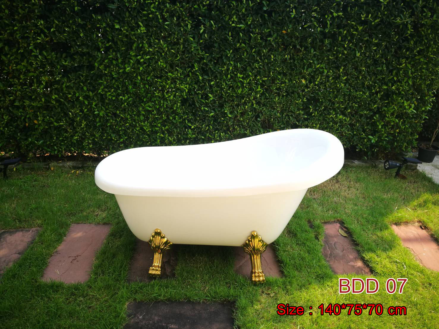 (ขนส่งในต่างจังหวัด) Model : BathDD07 อ่างอาบน้ำ อ่างขาสิงค์ อะคริลิค acrylic ไม่มีระบบ