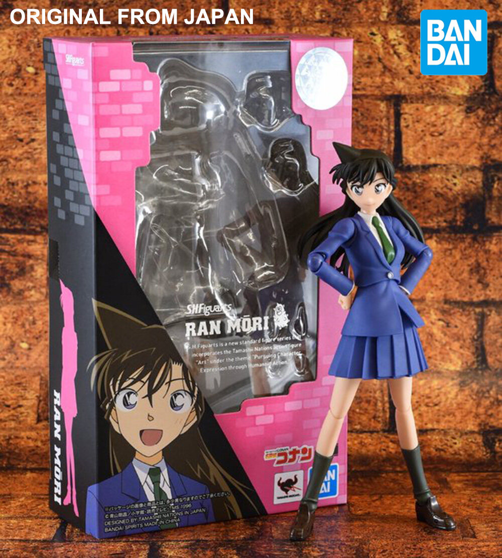 Model โมเดล งานแท้ 100ndai S.H.Figuarts จากการ์ตูนเรื่อง Detective Conan ยอดนักสืบจิ๋ว โคนัน Mouri Ran Mori โมริ รัน ชุดนักเรียน Ver Original from Japan Figma ฟิกม่า Anime ขยับแขน-ขาได้ ของขวัญ Gift อนิเมะ การ์ตูน มังงะ manga Figure ฟิกเกอร์