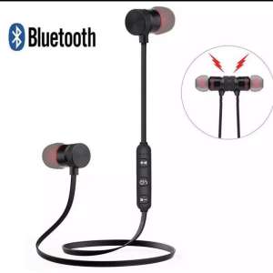 หูฟังบลูทูธสเตอริโอกีฬาหูฟังไร้สายหูฟังแม่เหล็กหูฟังสำหรับการออกกำลังกายในโรงยิมการตัดเสียงรบกวน Headphone Stereo รุ่น K-22 Bluetooth *** 2 color chooses***