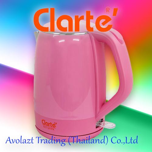 Clarte' กาต้มน้ำไฟฟ้า 1.7 ลิตร Clarte' กาต้มน้ำไฟฟ้า 1.7 ลิตร