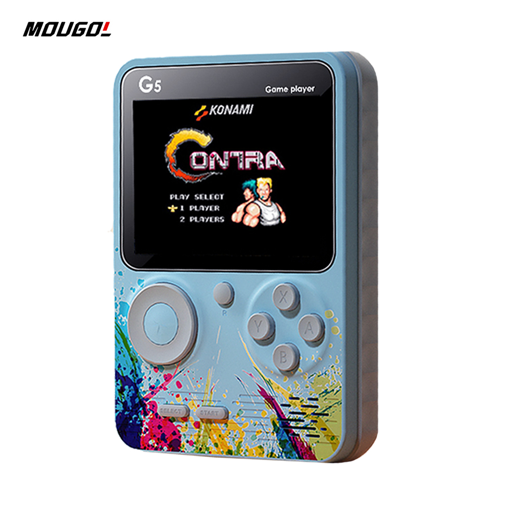 Video Game Consoles Mini Game Player Built in 500 Retro Games  High Quality Relax Toy Support Two Roles Gamepad and AV Out