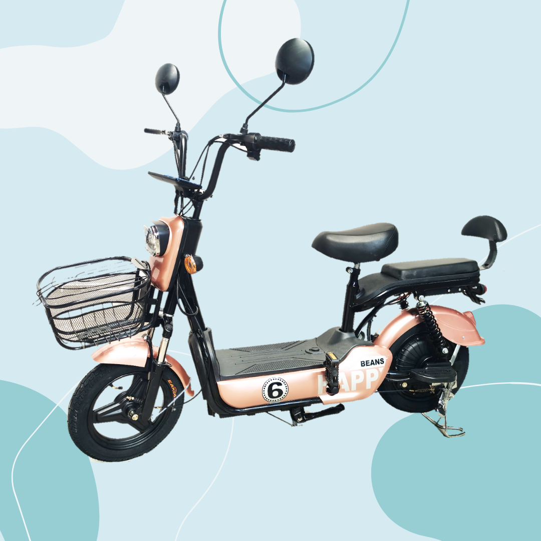 จักรยานไฟฟ้า electric bike สกู๊ตเตอร์ไฟฟ้า e-scooter ขับขี่ง่ายสบาย แบบ 2 ที่นั่ง Bestsale  รุ่นU2015