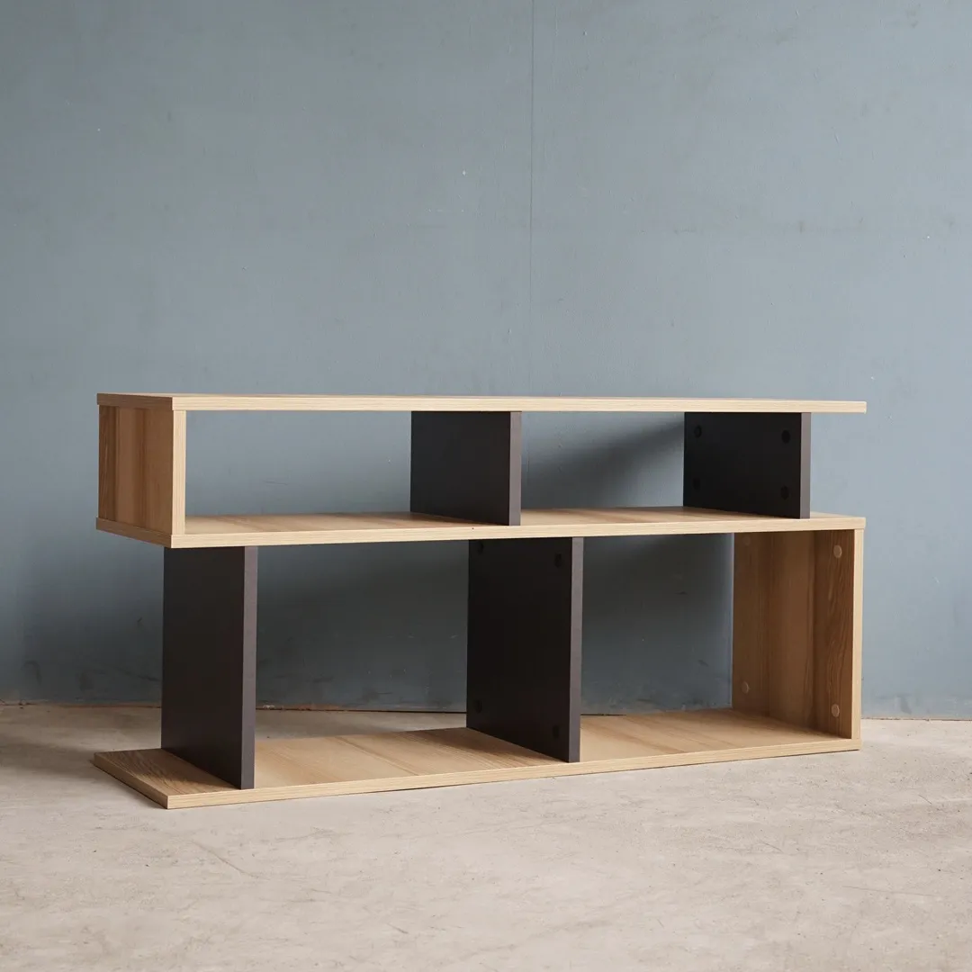 Inhome Furniture ชั้นวางทีวี โต๊ะวางทีวี ชั้นวางหนังสือ ไม้ รุ่น KOMPLETE TV-1002