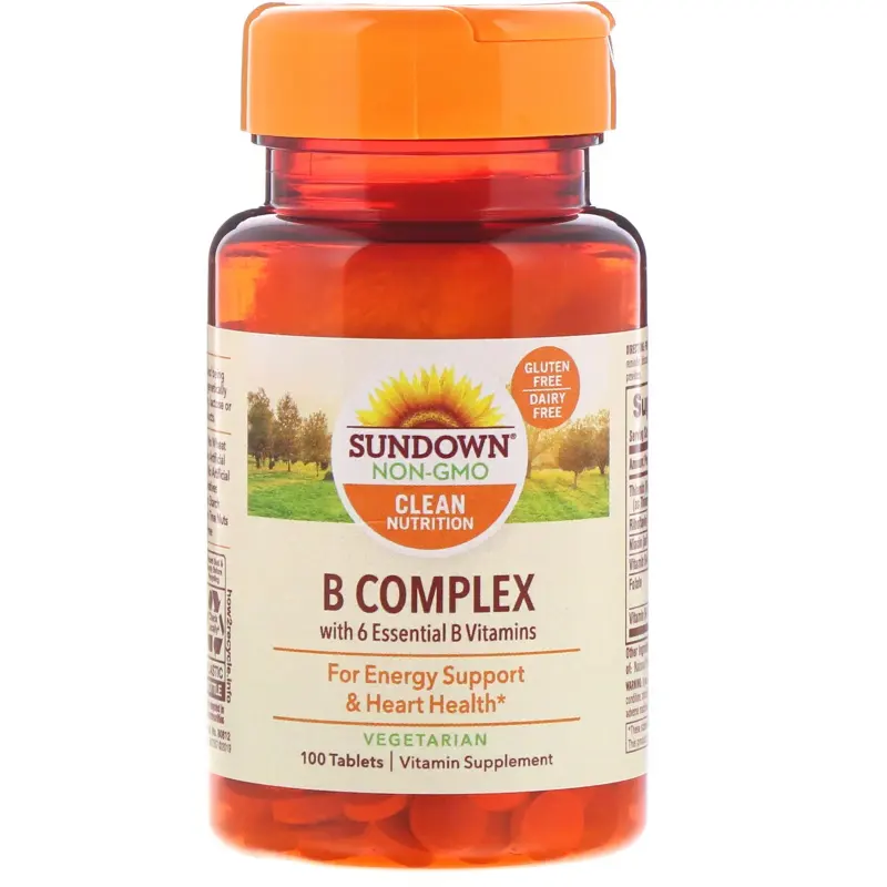 ภาพสินค้าวิตามินบีรวม Sn Nat, B-Complex, 100 Tablets จากร้าน Sak บน Lazada ภาพที่ 2