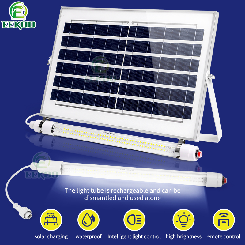 EEKOO ไฟโซล่าเซลล์ หลอดไฟโซล่าเซล 40w 60w 100w 200w 300w โซร่าเซลล์ โคม ...