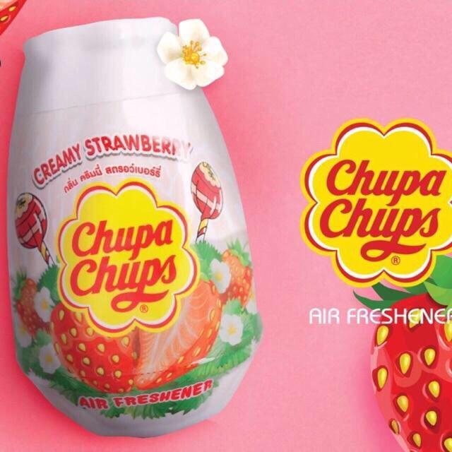 Chupa Chups (จูปา จุ๊ปส์) เจลหอมปรับอากาศกลิ่นสตอร์เบอร์รี่